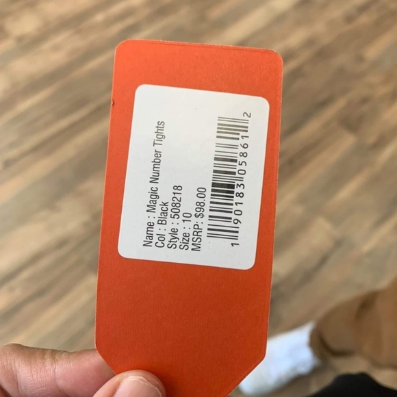 Women reflective running tights - Picture 4 of 4